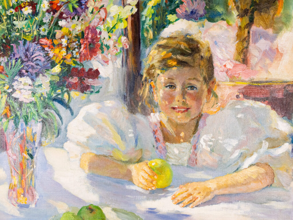 BN4A9621 Вінтажний живопис «Інночка», Володимир Філатов