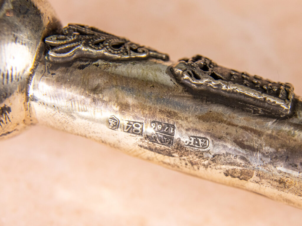 IMG_20251201_213003_581 Антикварна срібна указка (яд) для читання Тори