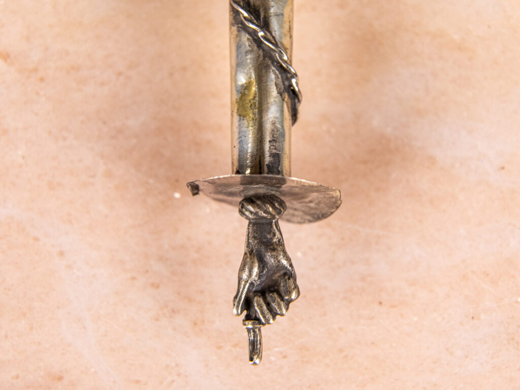 IMG_20251201_213019_674 Антикварна срібна указка (яд) для читання Тори