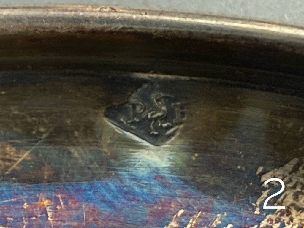 Антикварні срібні чаші