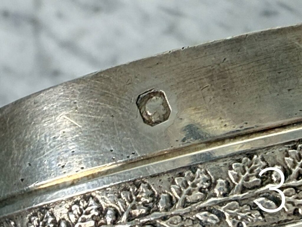 Антикварні срібні чаші