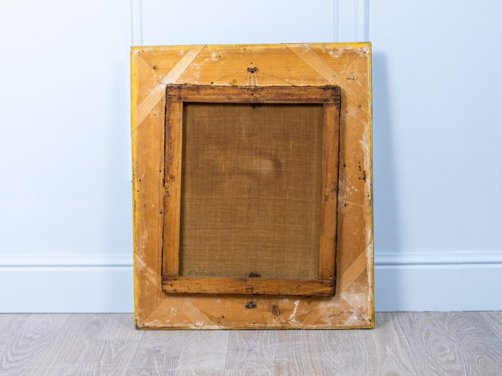 Антикварний портрет молодої дівчини