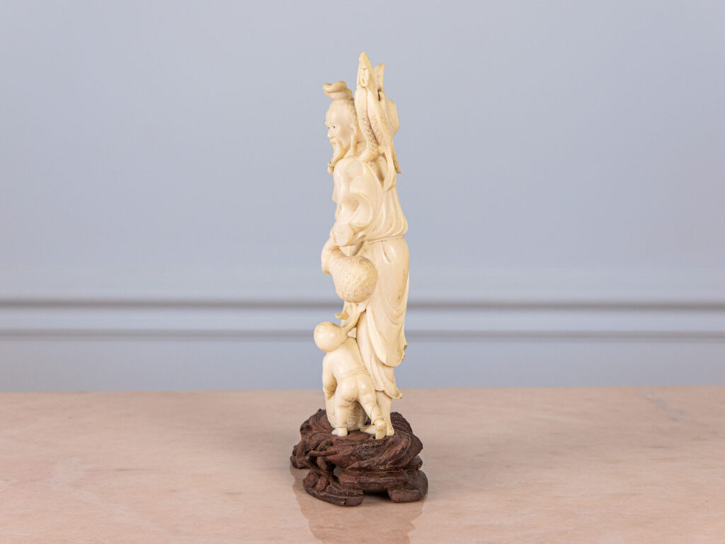 Антикварна статуетка «Рибалка»