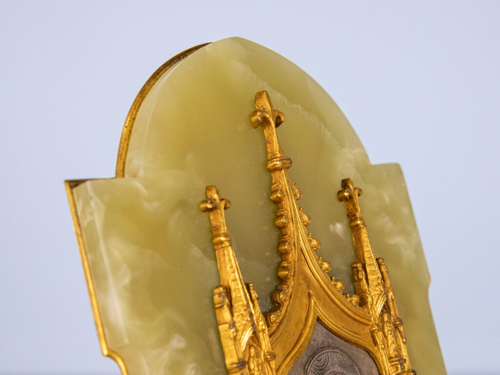 Антикварний образ з чашею для святої води