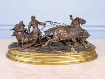 Скульптурна композиція «Зимова трійка», Василь Грачов