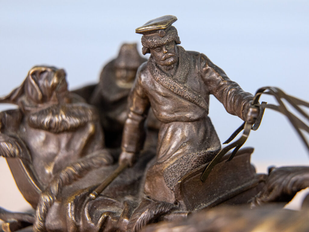 Скульптурна композиція «Зимова трійка», Василь Грачов