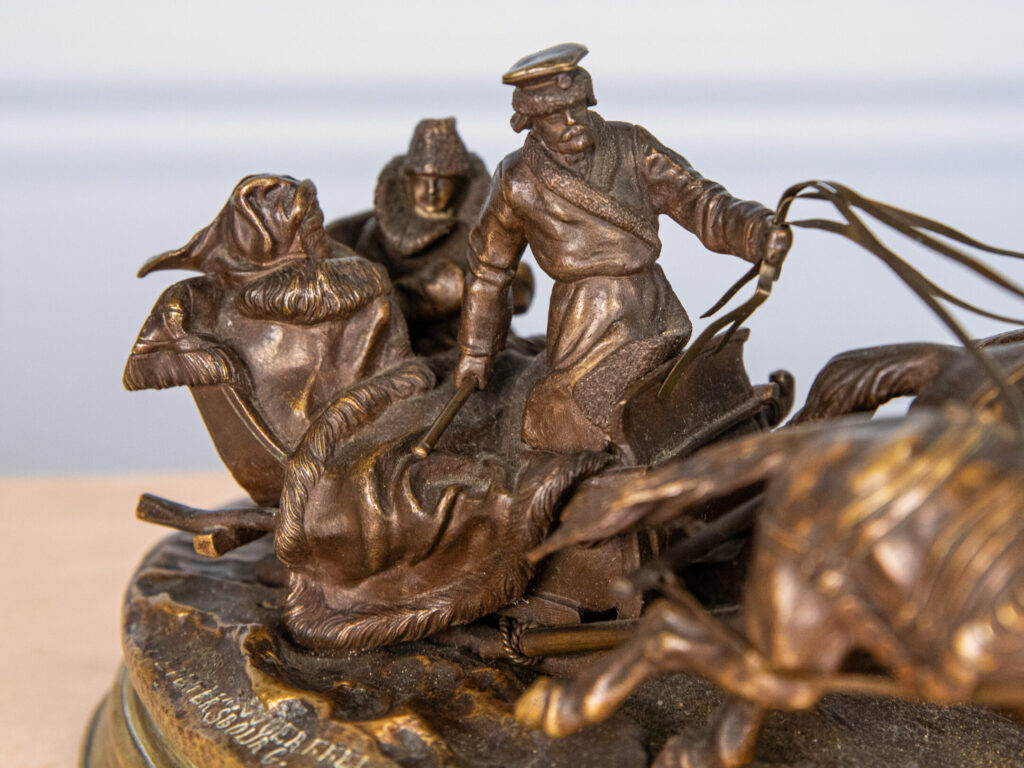 Скульптурна композиція «Зимова трійка», Василь Грачов