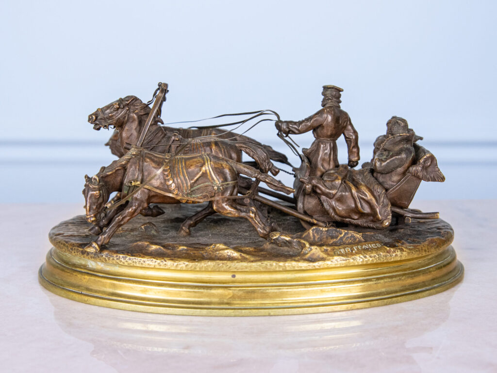 Скульптурна композиція «Зимова трійка», Василь Грачов