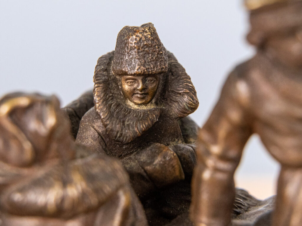 Скульптурна композиція «Зимова трійка», Василь Грачов