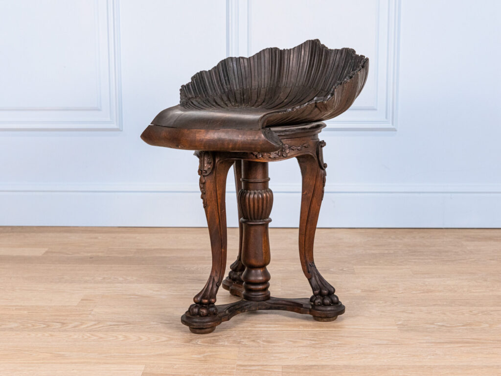 Антикварний стілець для фортепіано Henri Tonin