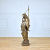 IMG_5819 Антикварна скульптура «Воїн з прапором», А.Е. Кар'є-Бельоз