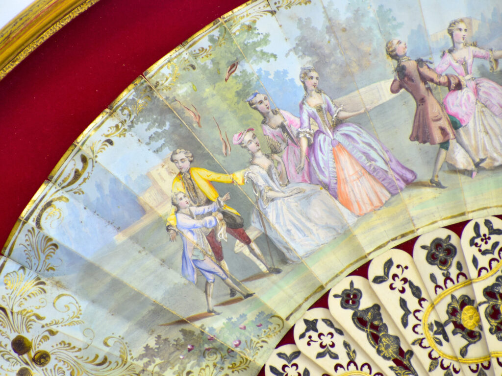 IMG_5855 Антикварне віяло з ручним розписом