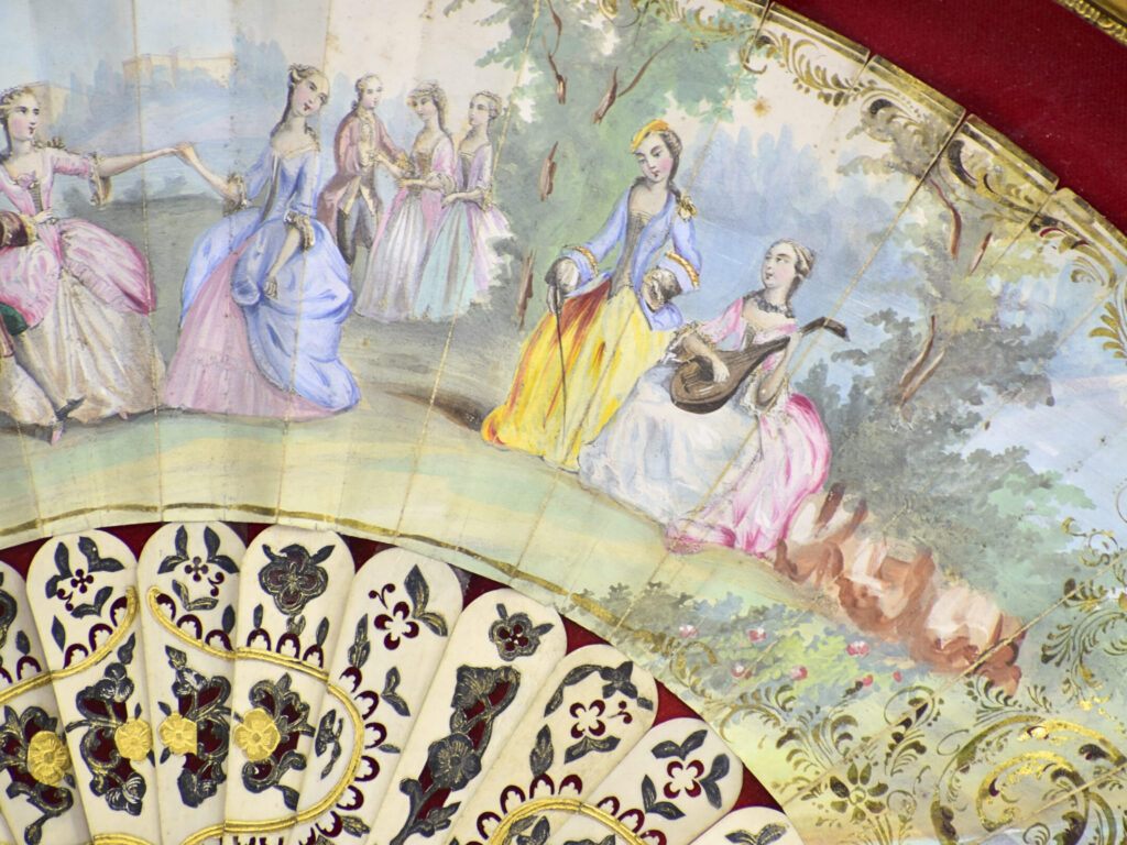 IMG_5856 Антикварне віяло з ручним розписом