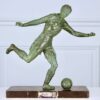 Вінтажна кабінетна скульптура «Футболіст»