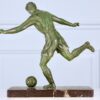 Вінтажна кабінетна скульптура «Футболіст»