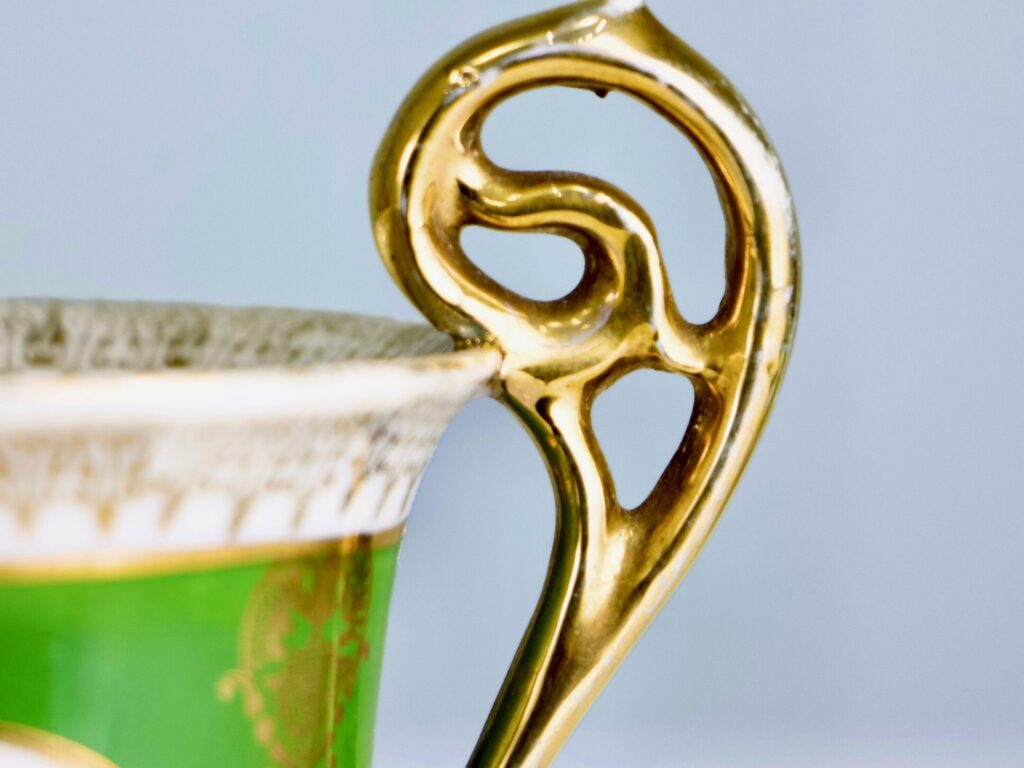 Антикварний кавовий набір «Наполеон і Жозефіна»