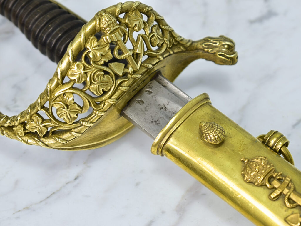 IMG_6329 Антикварная морская сабля французского офицера