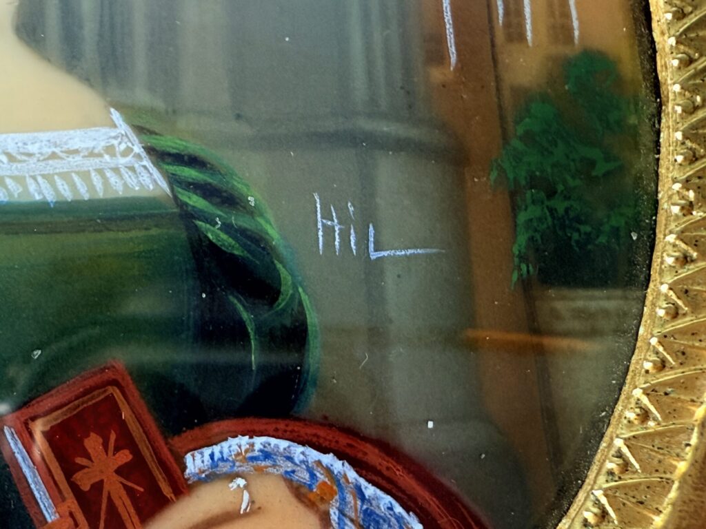 Антикварні мініатюрні портрети