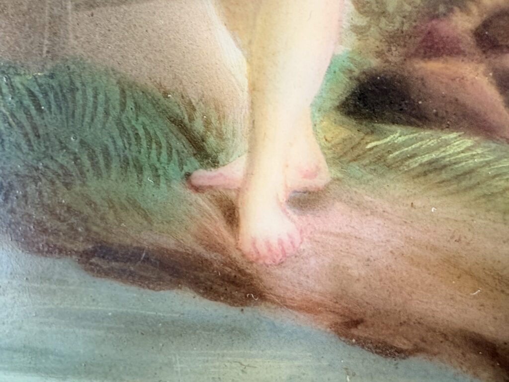 IMG_7121 Антикварна мініатюра з жіночою фігурою