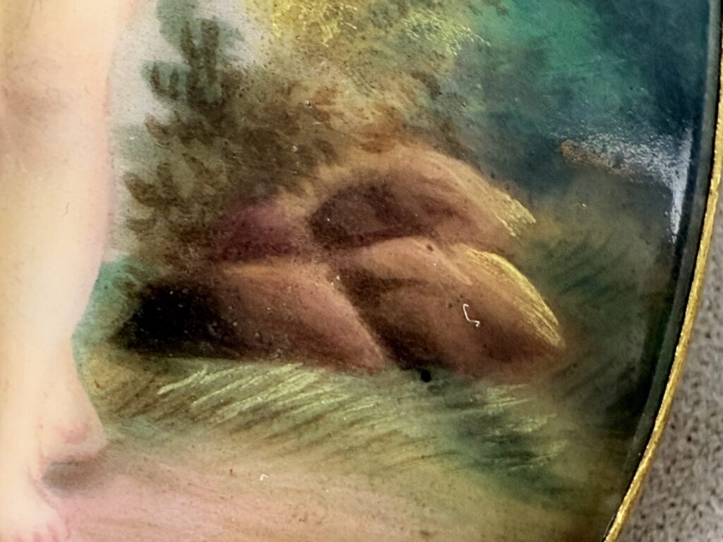 IMG_7122 Антикварна мініатюра з жіночою фігурою