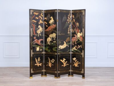 Антикварна ширма в стилі Шинуазрі