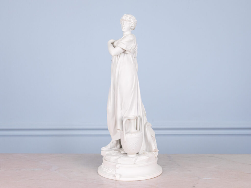 Антикварна скульптура «LA MÉDITATION»