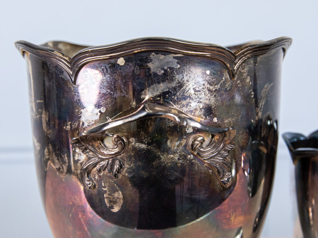 Антикварний набір для подачі шампанського/вина та льоду, Montibert