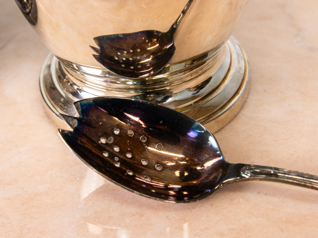 Антикварний набір для подачі шампанського/вина та льоду, Montibert