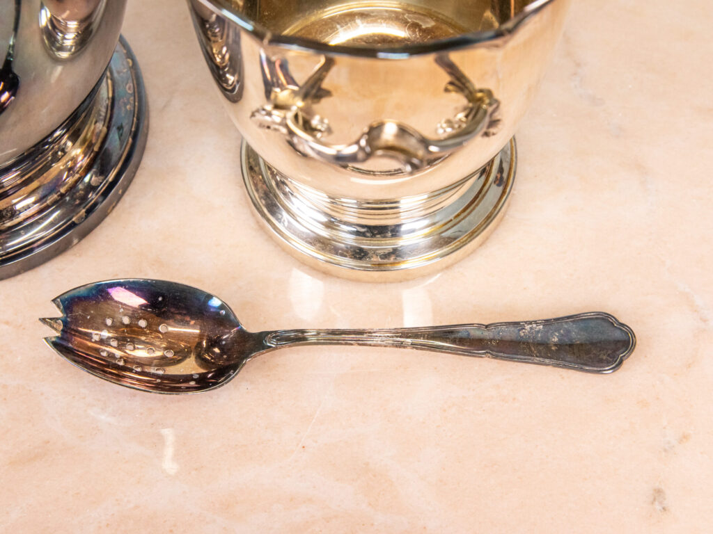 Антикварний набір для подачі шампанського/вина та льоду, Montibert