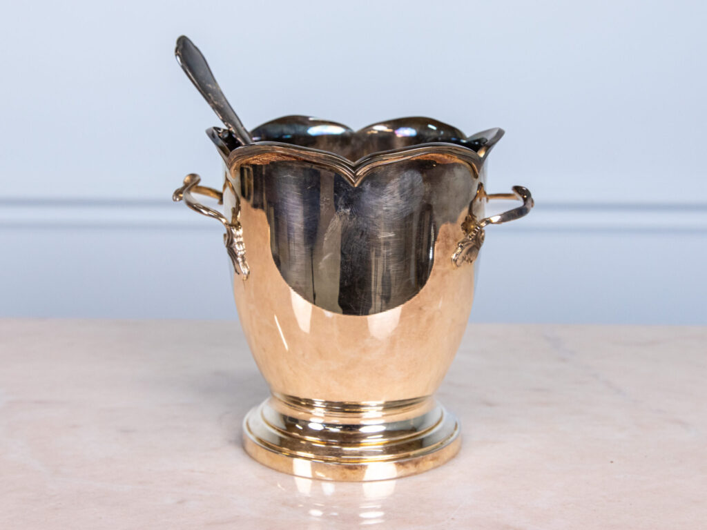 Антикварний набір для подачі шампанського/вина та льоду, Montibert