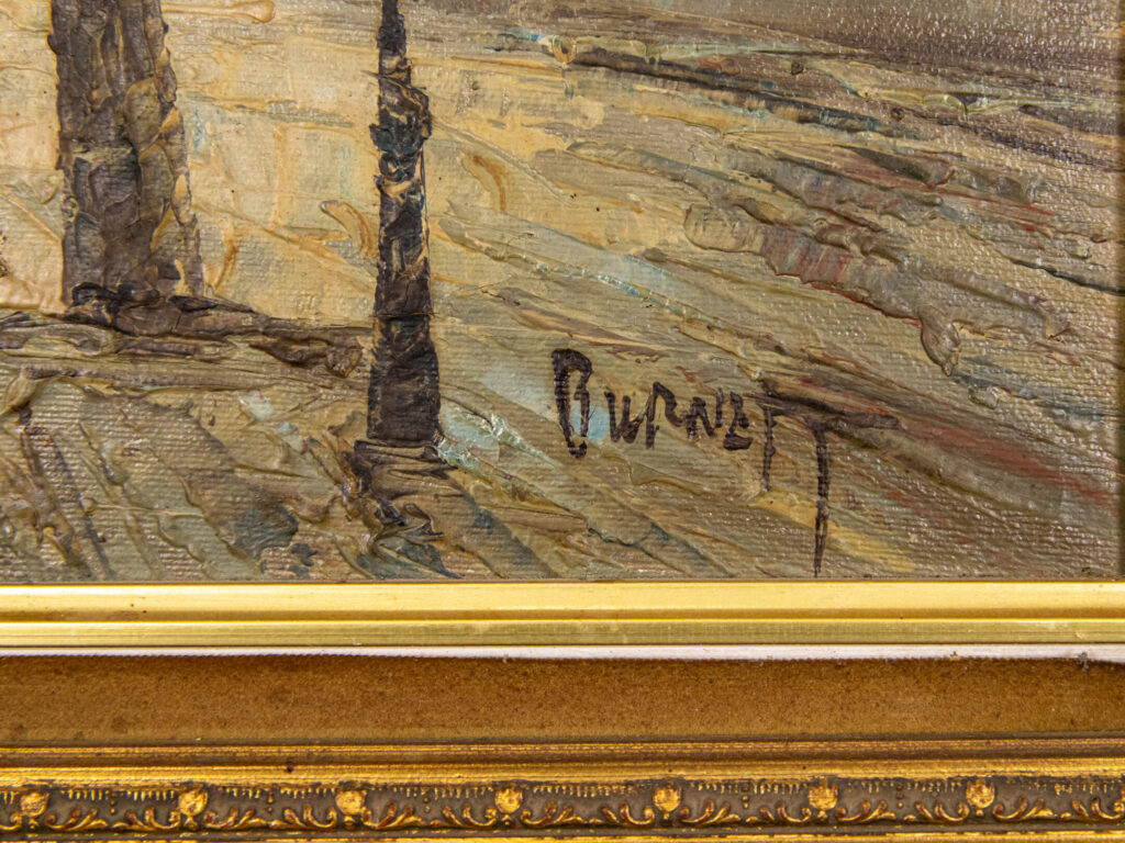 BN4A1026 – копія Антикварний живопис «Вулиця Парижа», К. Бернетт