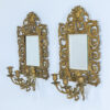 Антикварні настінні бра з дзеркалами