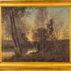 BN4A1368 Антикварний живопис «Пейзаж з річкою»