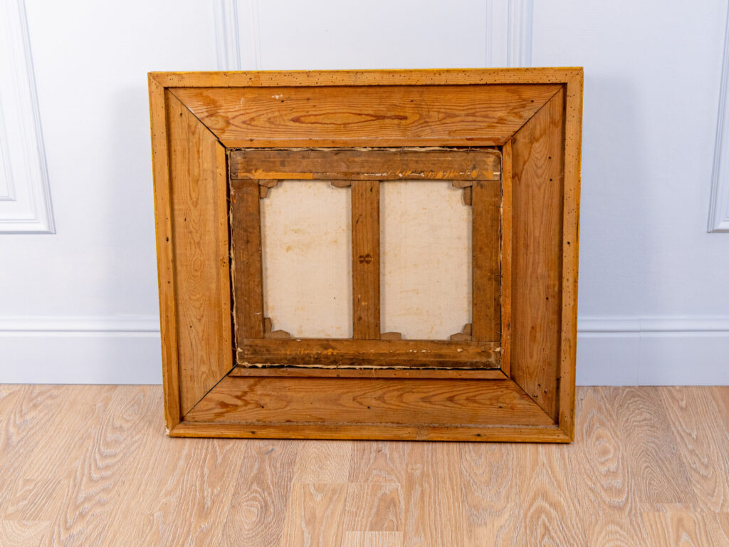 BN4A1389 Антикварний живопис «Пейзаж з річкою»