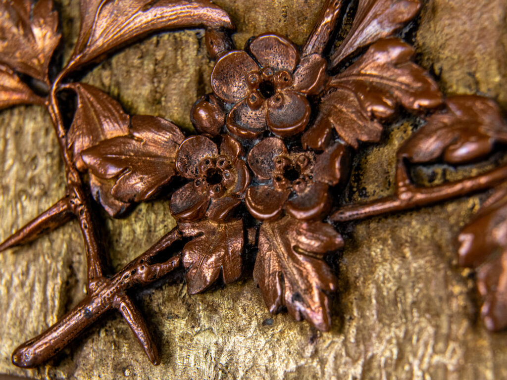 Антикварна бронзова рамка для фото