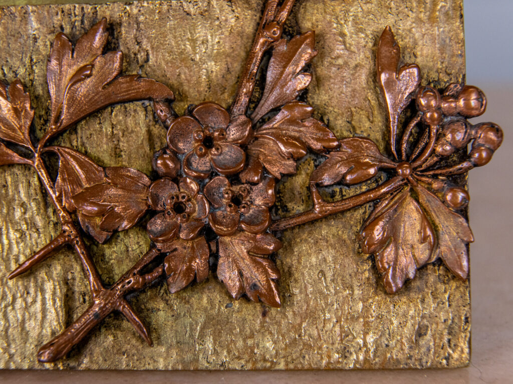 Антикварна бронзова рамка для фото