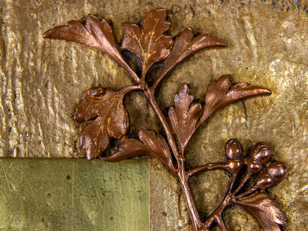 Антикварна бронзова рамка для фото