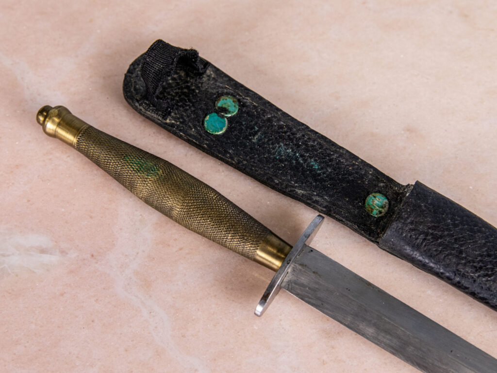 BN4A1981 Вінтажний бойовий ніж Fairbairn-Sykes