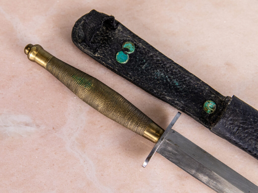 BN4A1987 Вінтажний бойовий ніж Fairbairn-Sykes