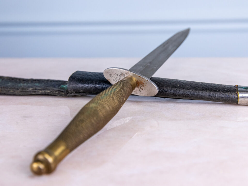 BN4A1991 Вінтажний бойовий ніж Fairbairn-Sykes