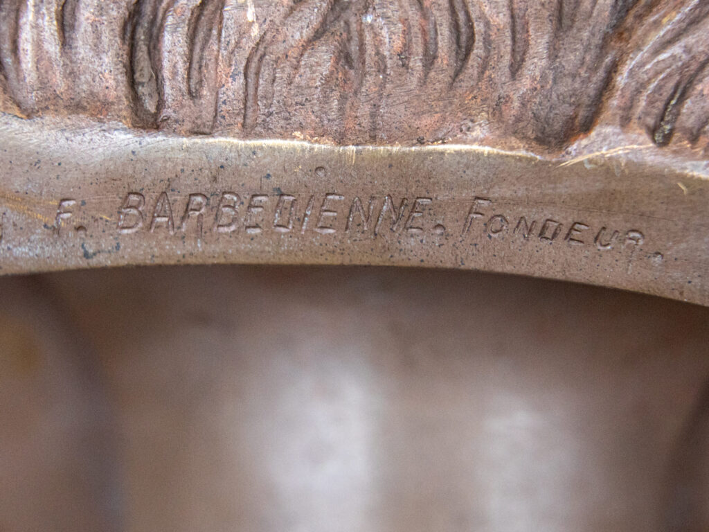 BN4A2082 Бронзовий бюст Ісуса Христа, Ferdinand Barbedienne