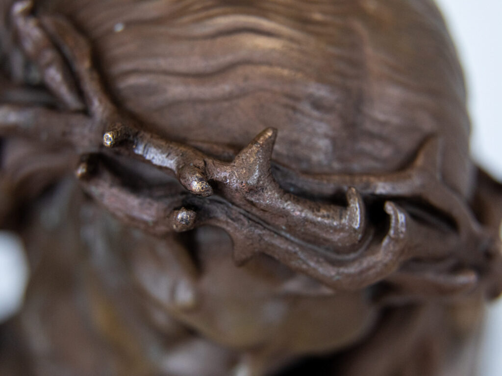 BN4A2085 Бронзовий бюст Ісуса Христа, Ferdinand Barbedienne