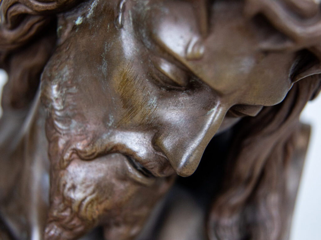 BN4A2086 Бронзовий бюст Ісуса Христа, Ferdinand Barbedienne