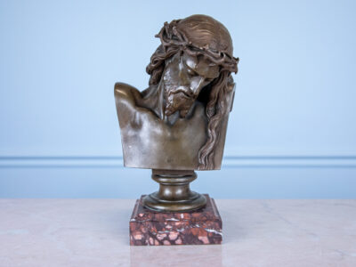 BN4A2088 Бронзовий бюст Ісуса Христа, Ferdinand Barbedienne