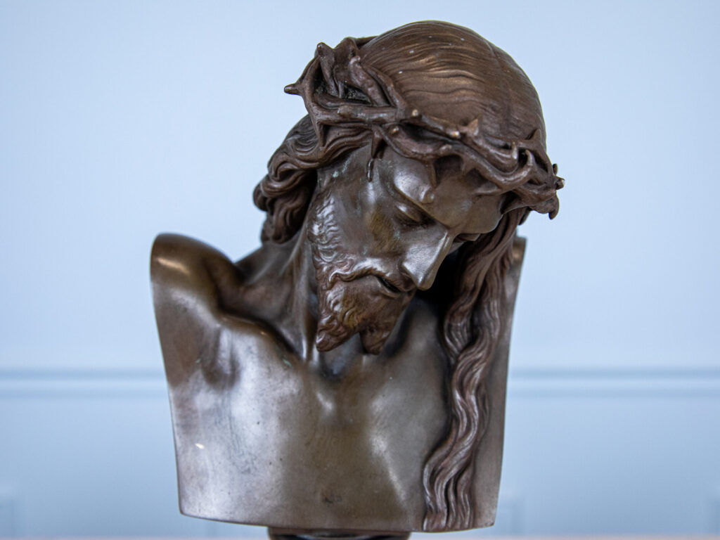 BN4A2090 Бронзовий бюст Ісуса Христа, Ferdinand Barbedienne