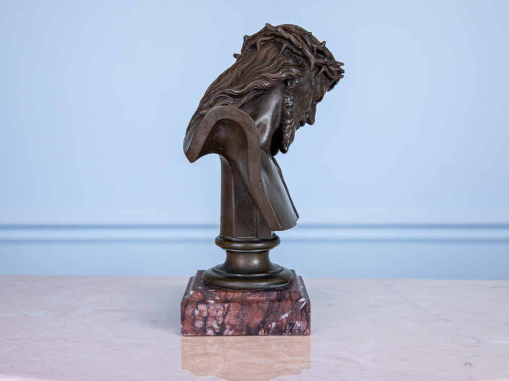 BN4A2095 Бронзовий бюст Ісуса Христа, Ferdinand Barbedienne
