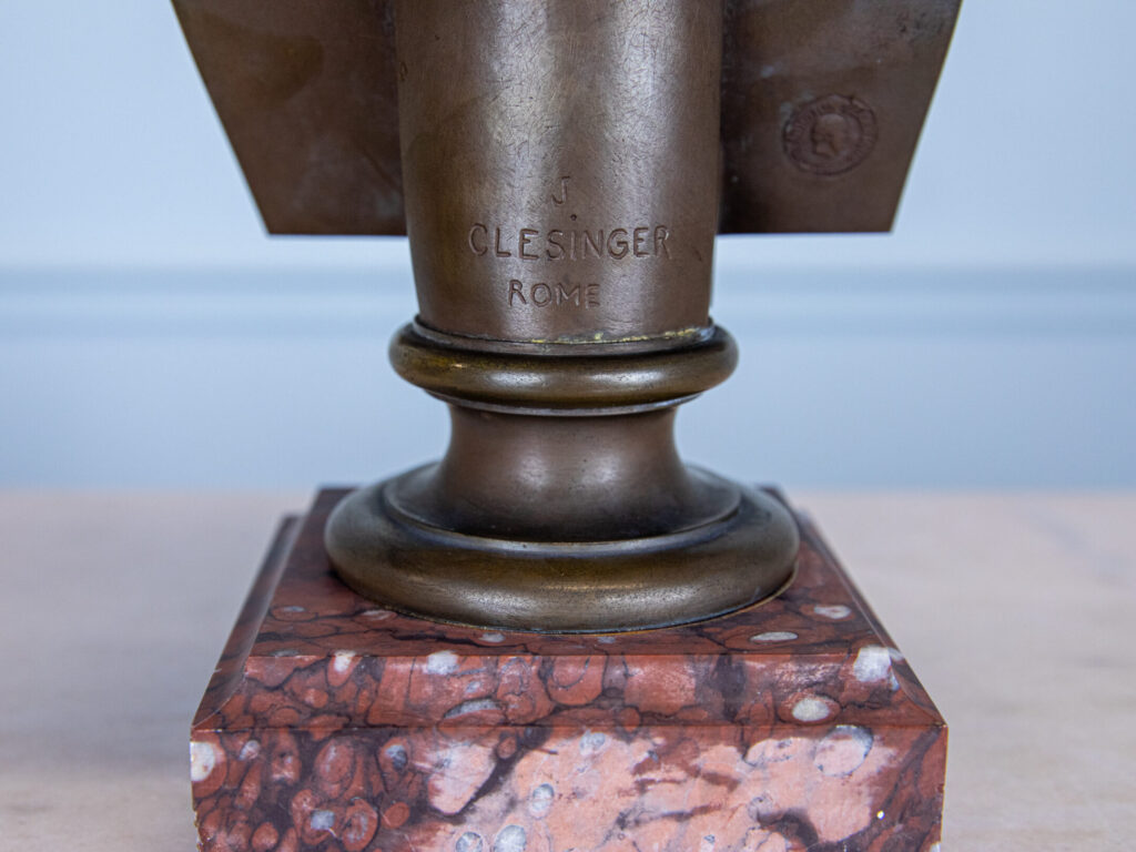 BN4A2100 Бронзовий бюст Ісуса Христа, Ferdinand Barbedienne