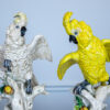 Вінтажні порцелянові папуги