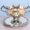 BN4A2185 Антикварна срібна соусниця в стилі Людовика XV