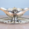 BN4A2188 Антикварна срібна соусниця в стилі Людовика XV